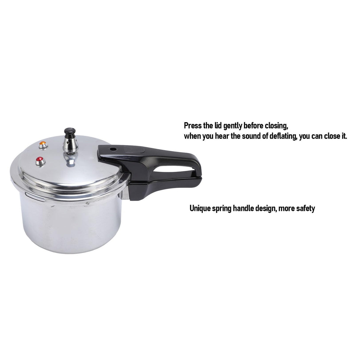 Aluminum Alloy Pressure Cooker, 18CM/3L S6091
