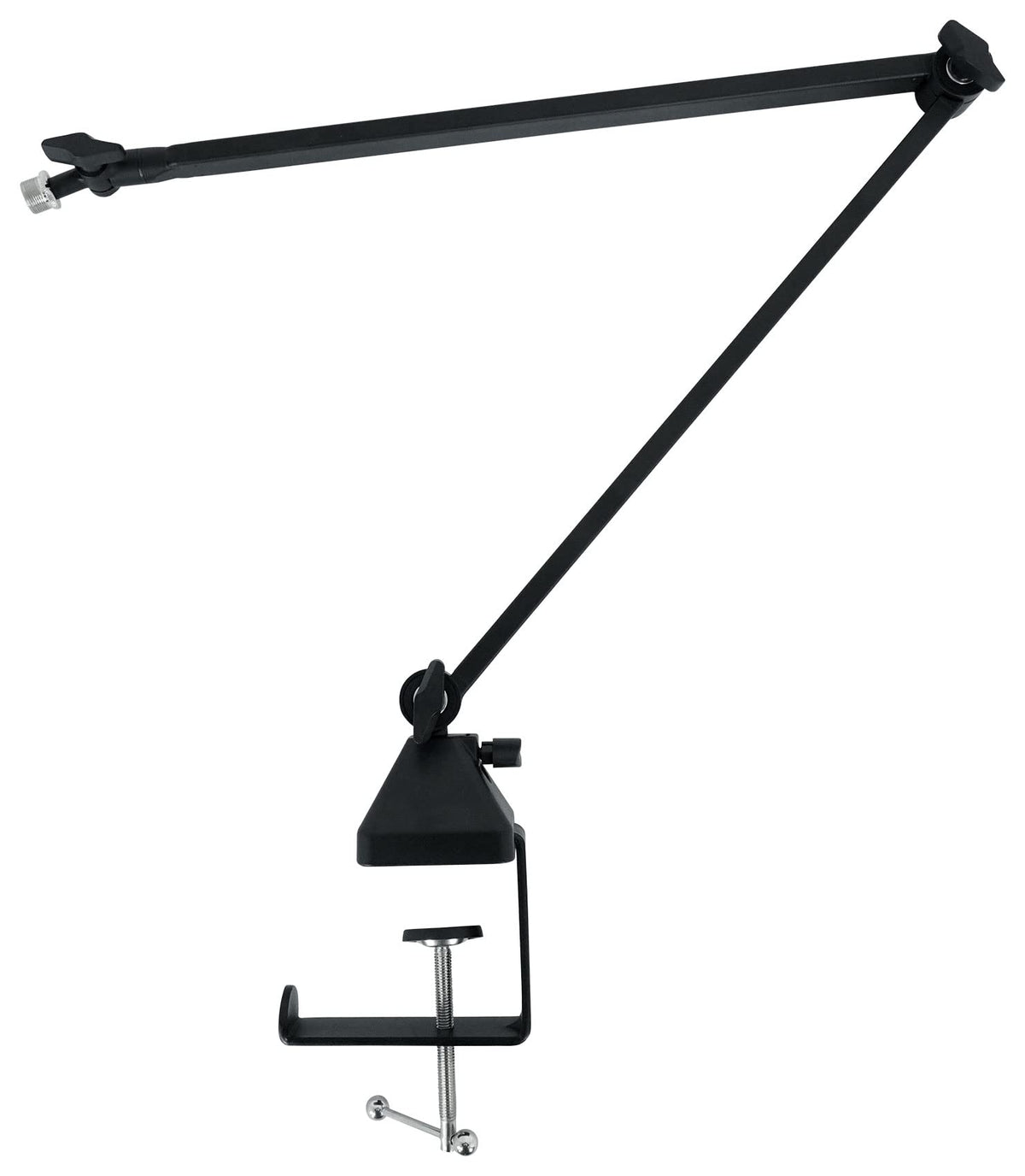 Front-Addressed Broadcast Podcast Microphone with Boom Arm and Desk Clamp Z588037