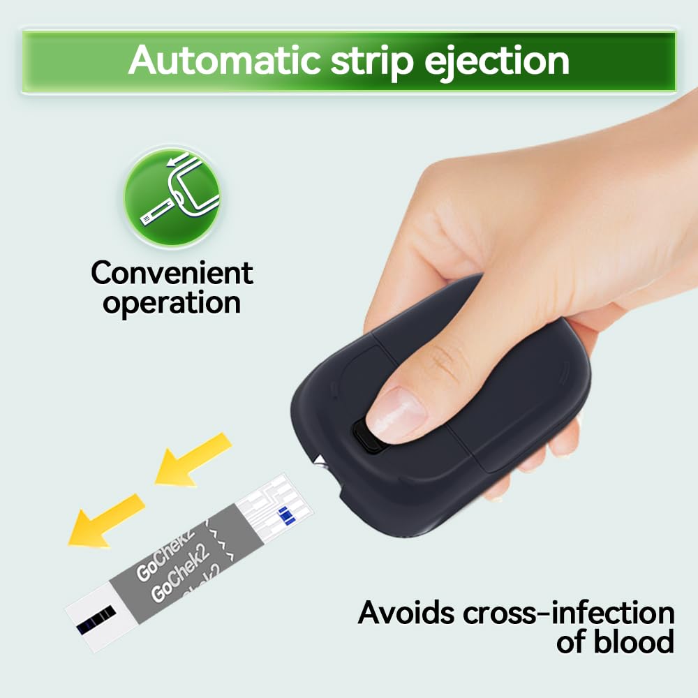 Blood Glucose Monitor Kit 100 Strips & Lancets Y552091