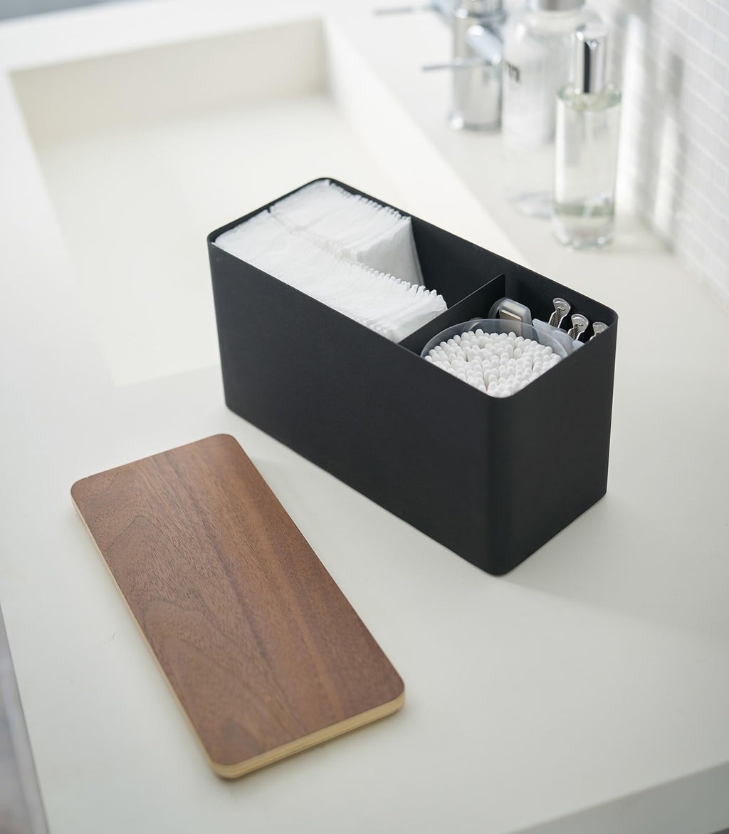 Countertop Organizer Metal Steel Wood R331368