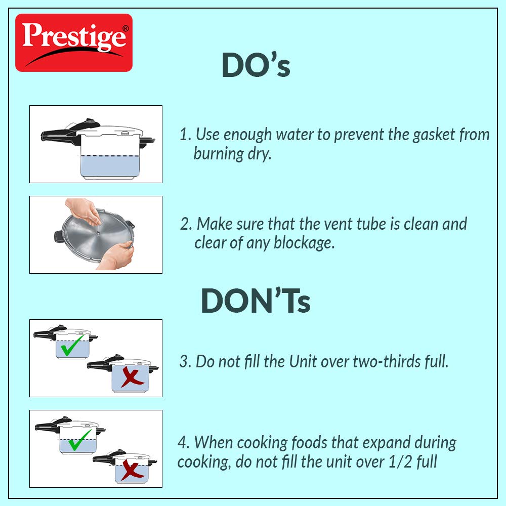 Stainless Steel Pressure Cooker, 2 Liters K8408