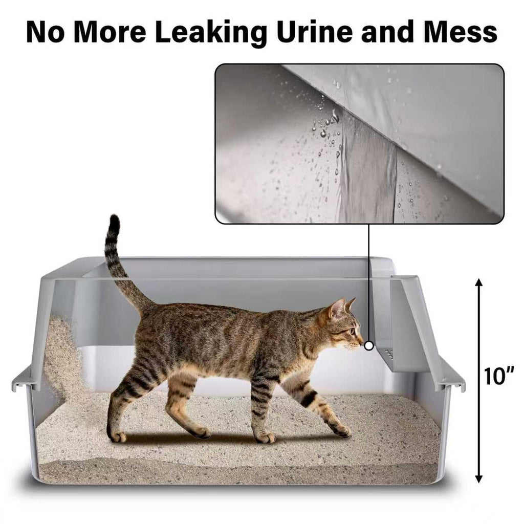 Stainless Steel XL Litter Box with Lid G296198
