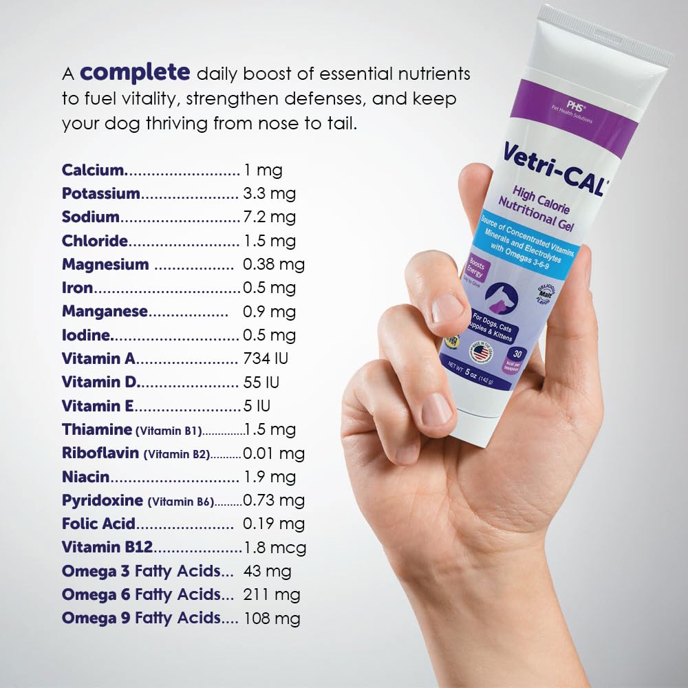 High Calorie Nutritional Gel for Dogs and Cats 5 oz Z8249