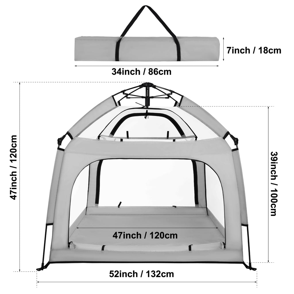 Baby Playpen with Canopy M347058