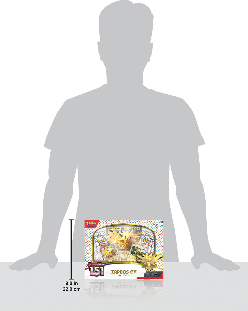 Pokemon TCG 151 Zapdos Ex Box U4550