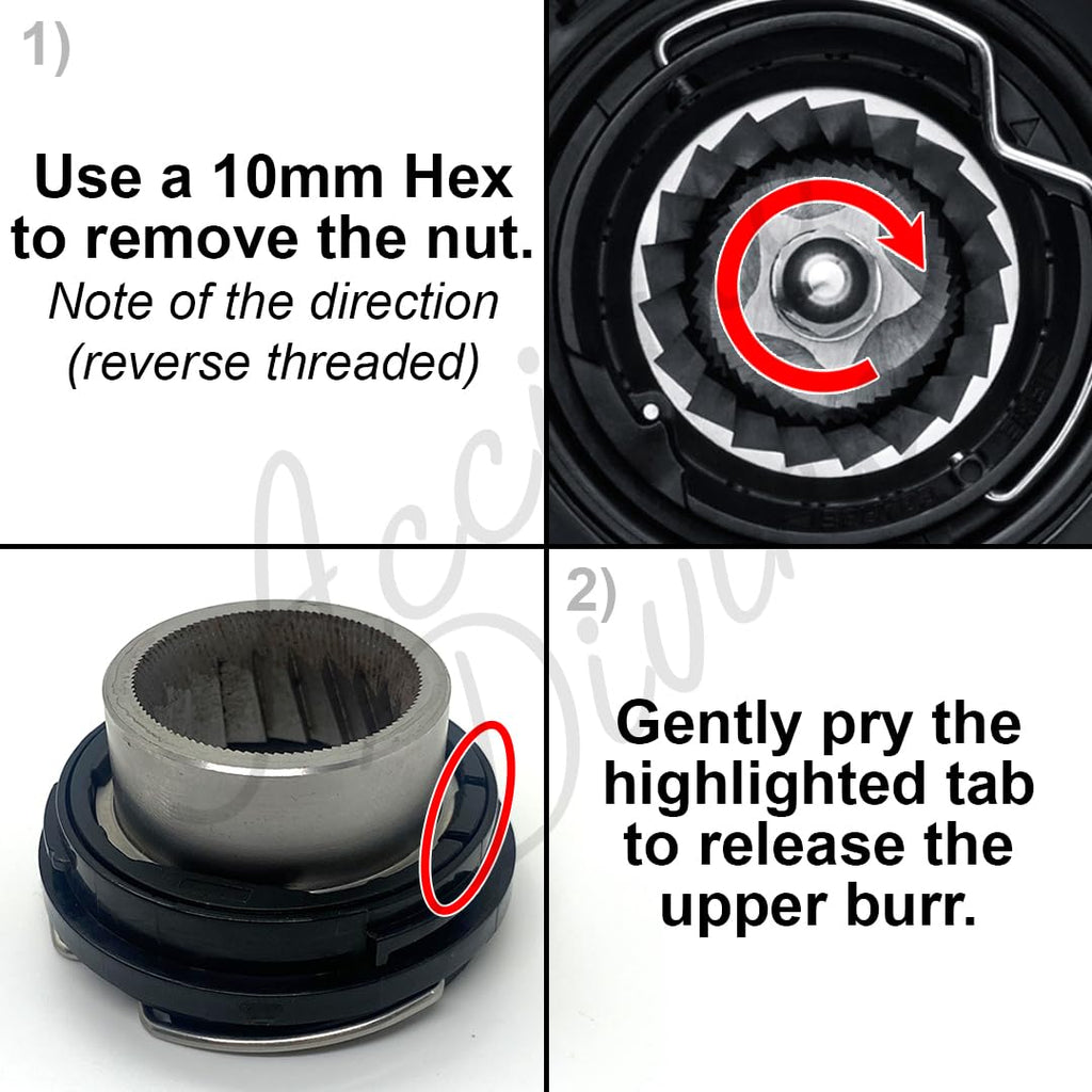 Conical Burrs for Coffee Grinders I7326