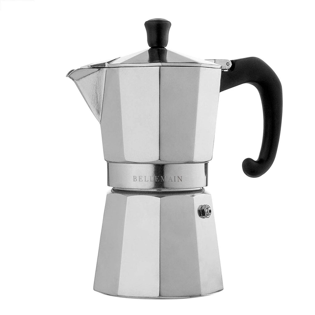 Stovetop Espresso Maker 6-Cup Silver Z186530