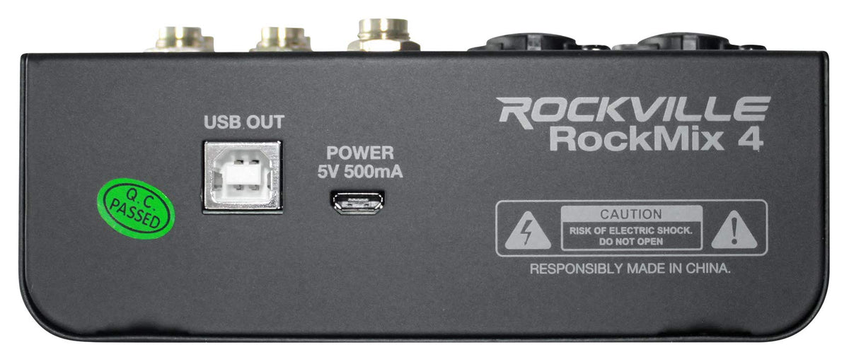 4-Channel Pro Recording Mixer with USB Interface A643014