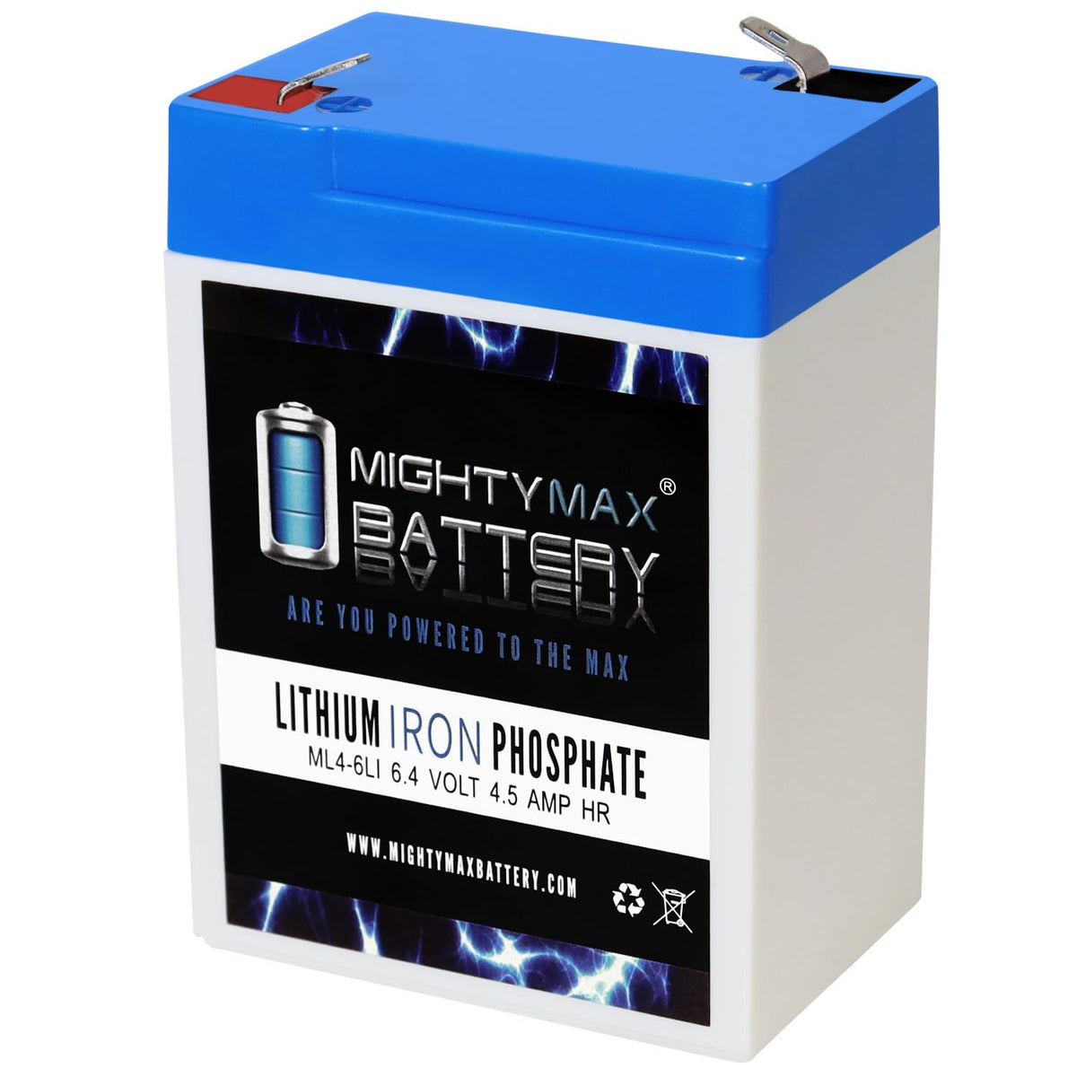 6V 4.5AH Lithium Replacement Battery R414