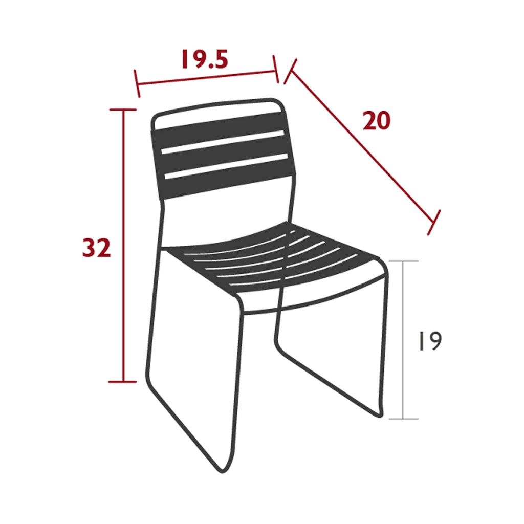 Set of 2 Anthracite Chair G15610