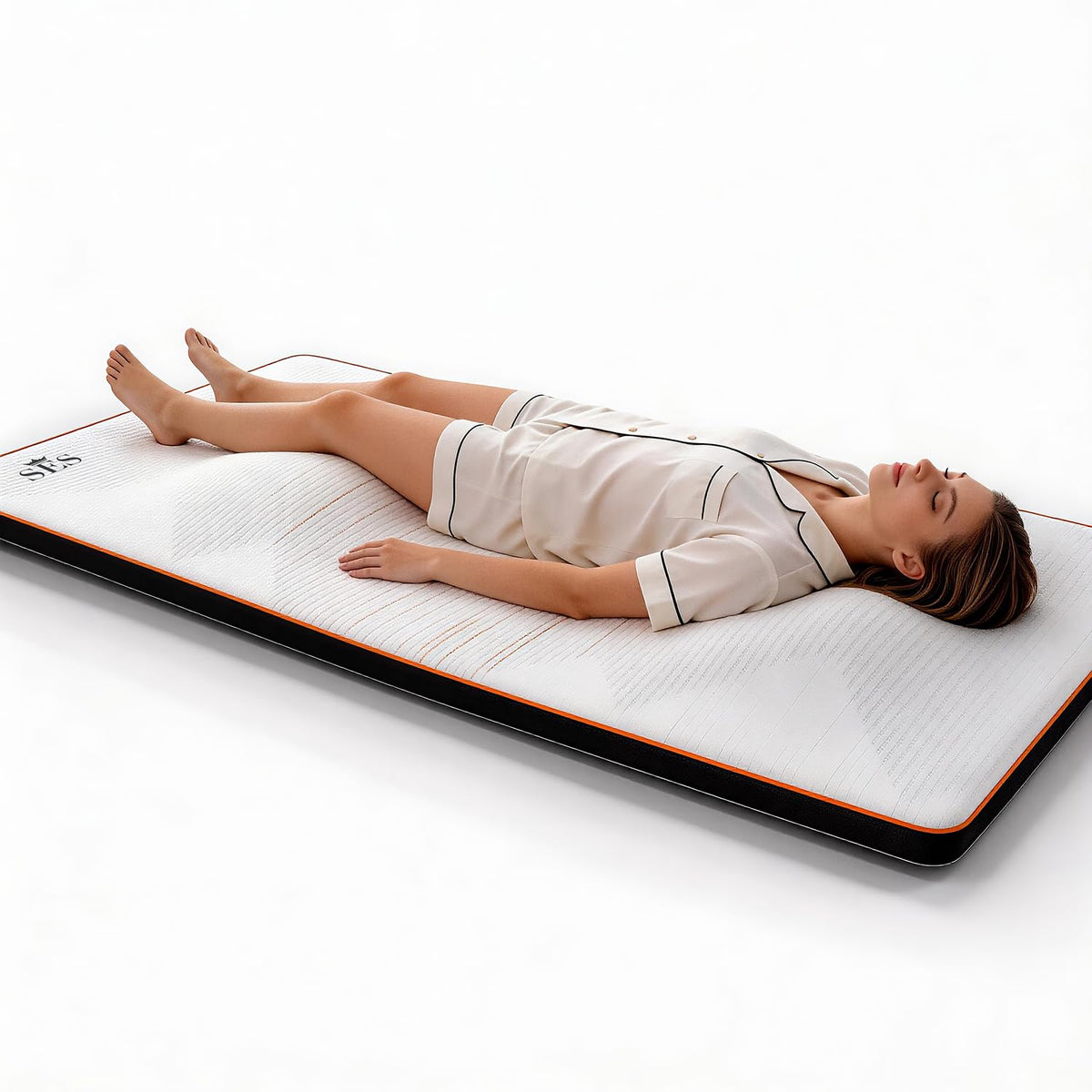 White Heated Full Body Massage Mat T33633