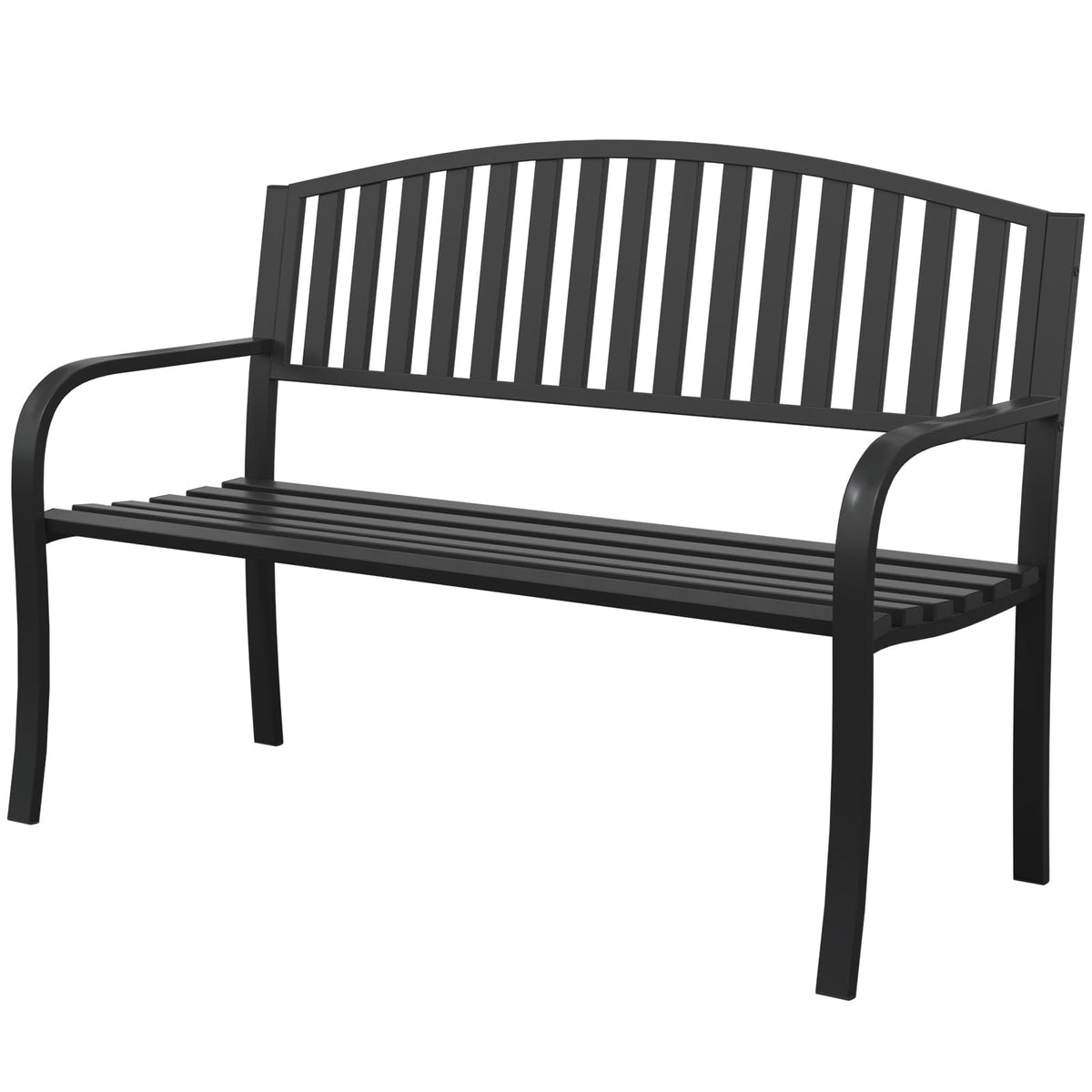 50" Anti-Rust Weatherproof Outdoor Bench T498
