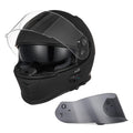 Bluetooth Integrated Full Face Motorcycle Helmet with Dual Visor V20447