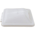 Wedge Shape Vent Cover 14" x 14" White C49554