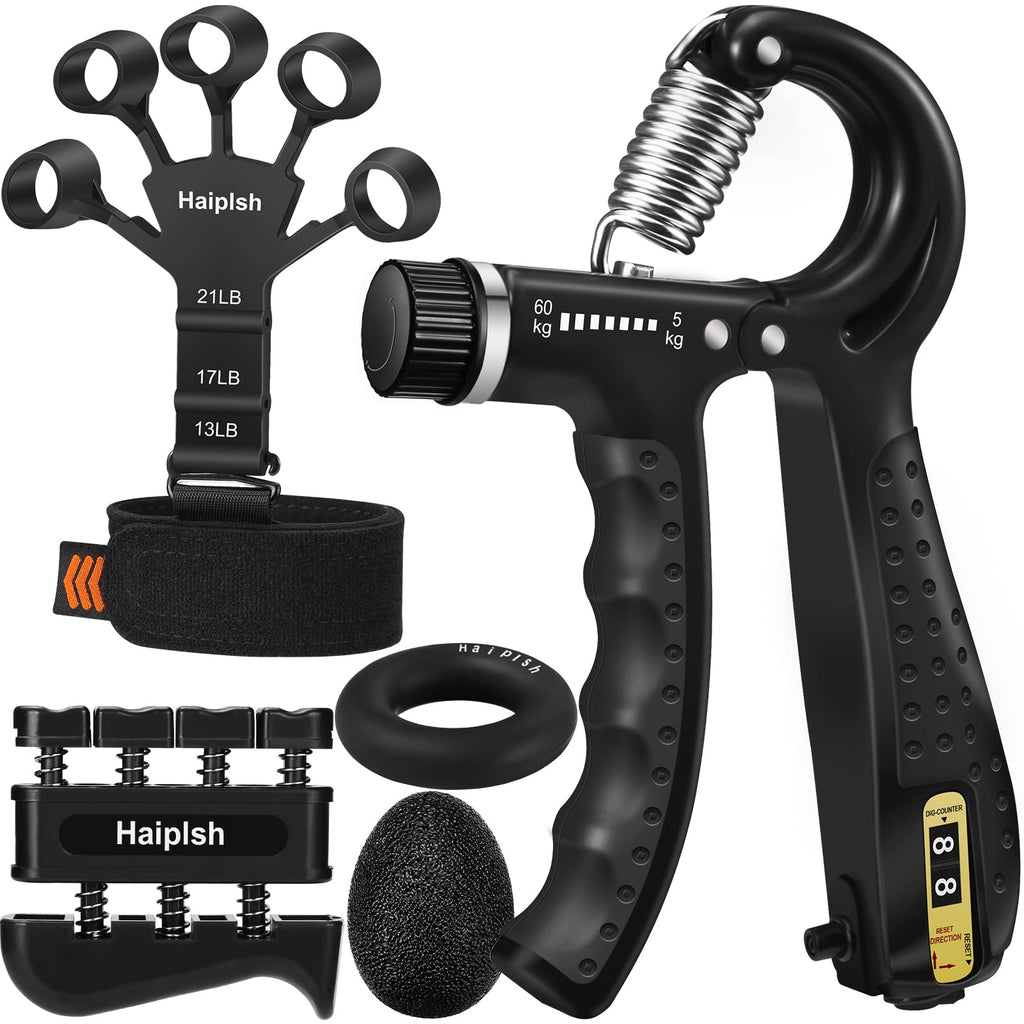 5 Pack Silicone Hand Grip Strengthener Kit Q192