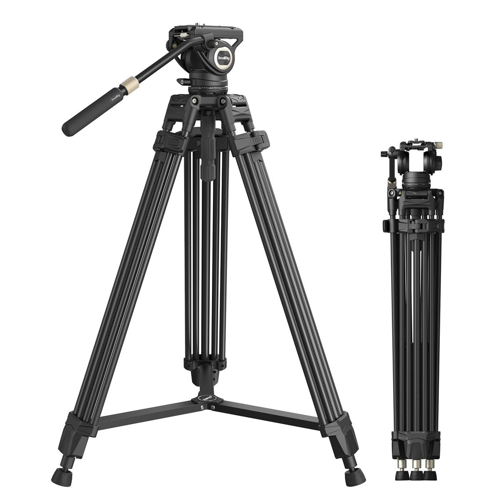 Carbon Fiber Tripod with Fluid Head V6178