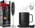 10 oz Temperature Control Smart Mug with Milk Frother I8080