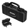 Black Steel Tool Box with Safety Latch and Handle F777139