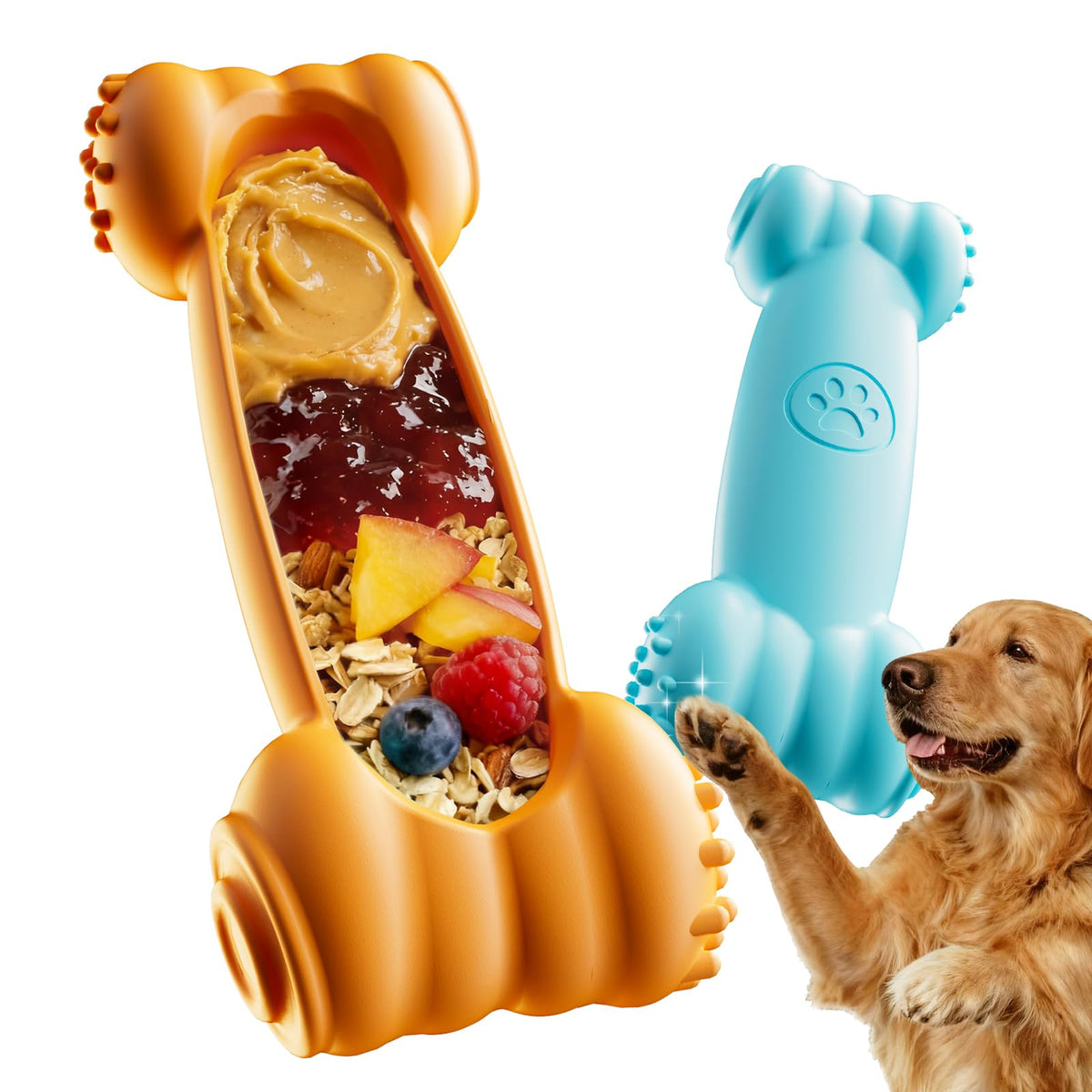 2-Pack Slow Feeder Chew Toy S5721