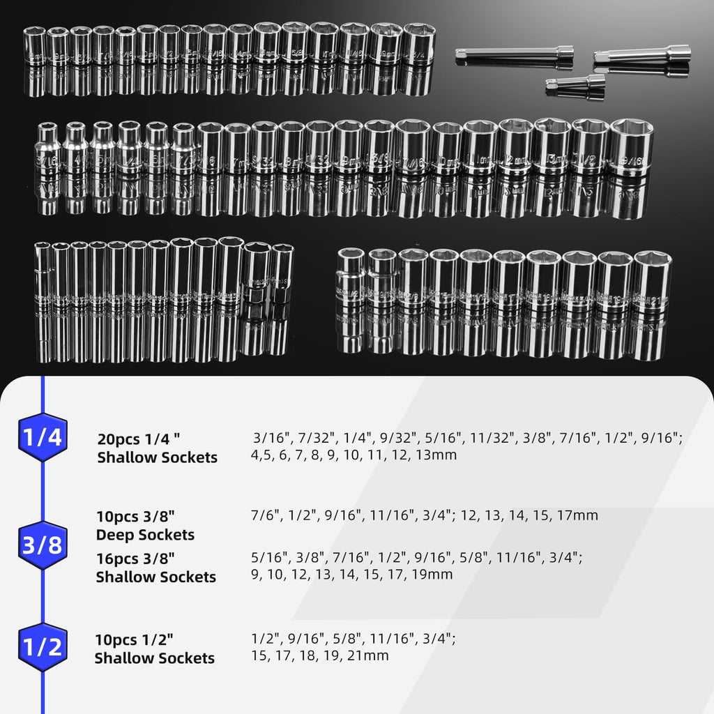 240-Pieces Mechanic Tool Set with Aluminium Tool Box K780
