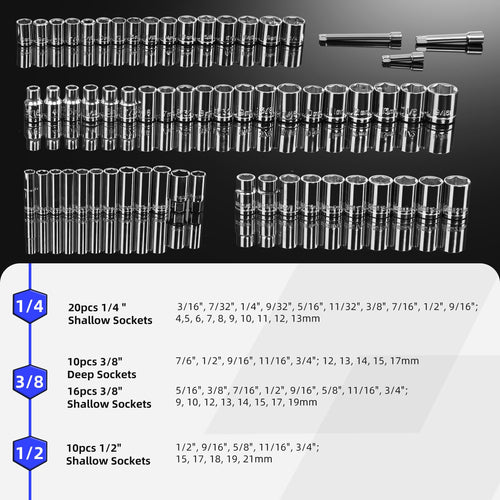 240-Pieces Mechanic Tool Set with Aluminium Tool Box K780
