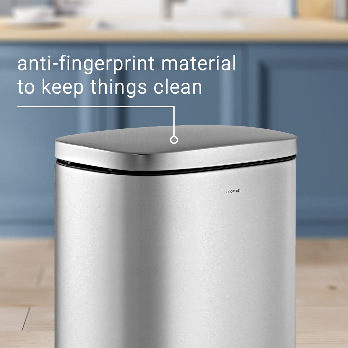 8 Gal Step Trash Can Soft Close 25" B116940