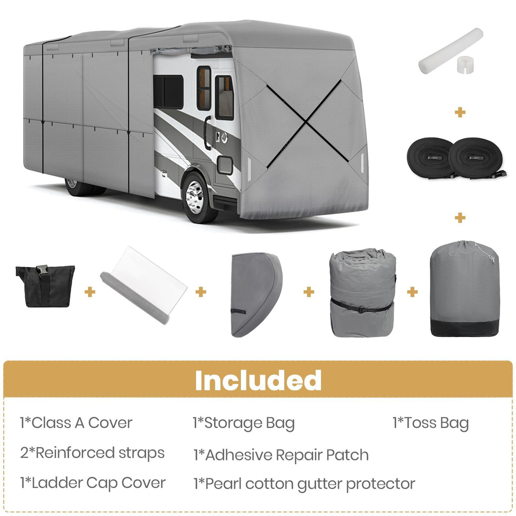 33-37ft 9 Layers Class A RV Cover D204
