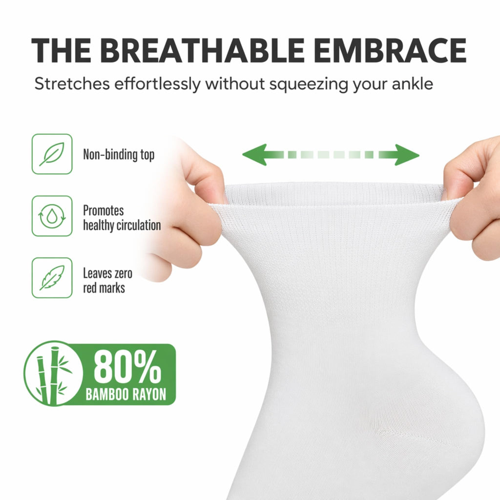 Mens Womens Rayon Bamboo 4 Pairs Ankle Socks Z8018