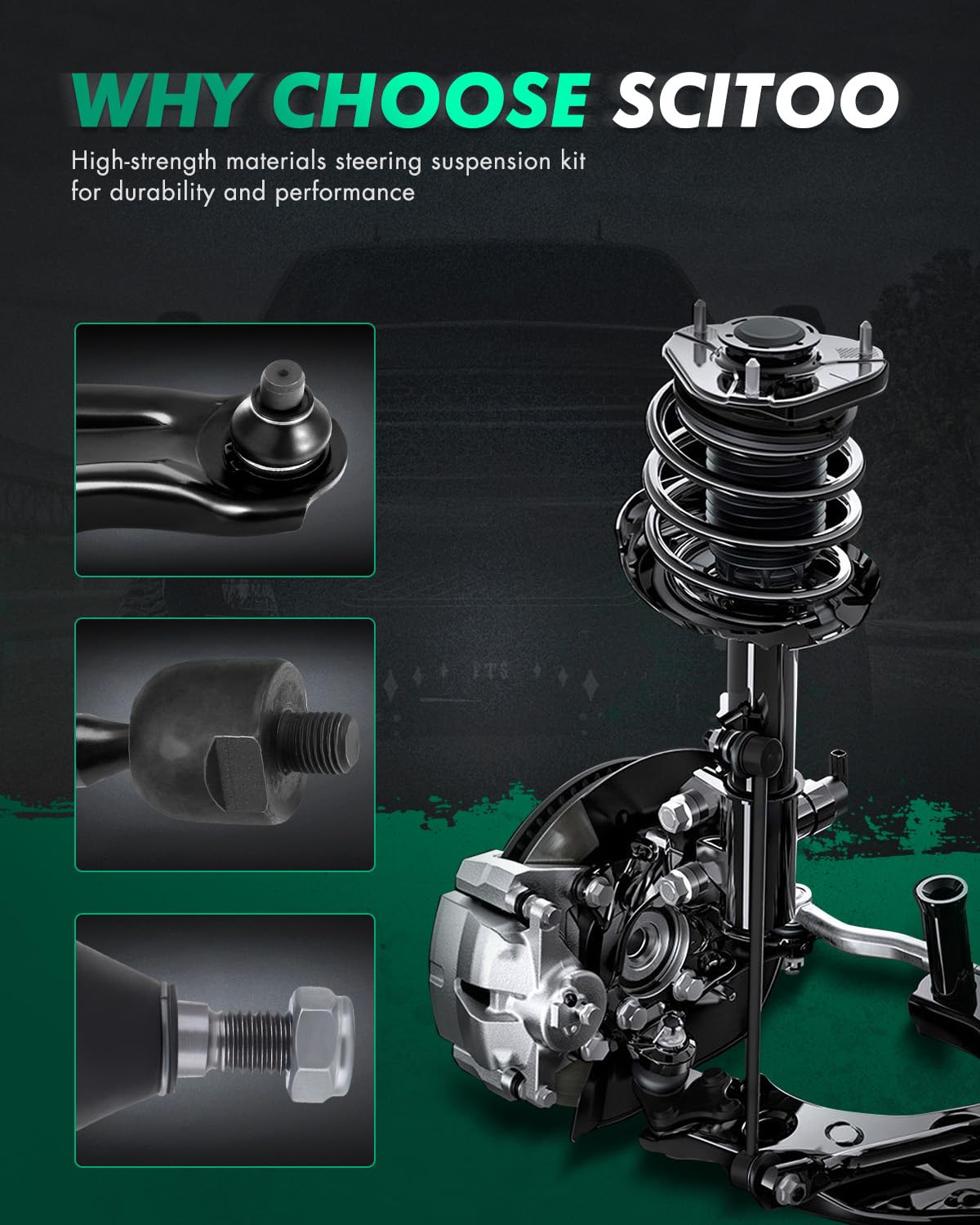 10pcs Front Suspension Kit M931