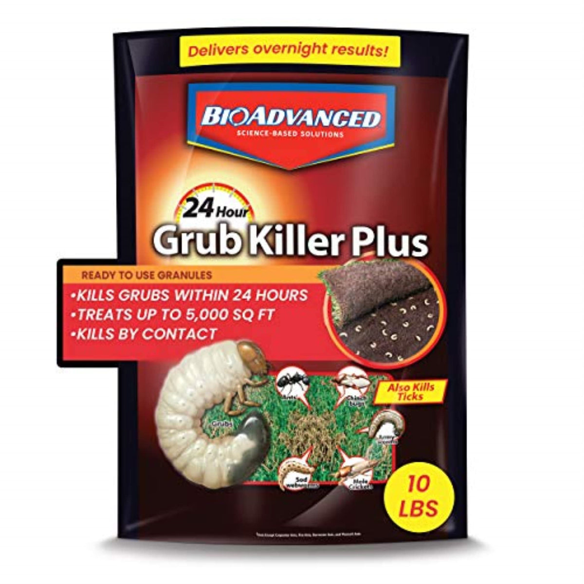 24-Hour Grub Killer Plus Granules 10 lb Bag F650904