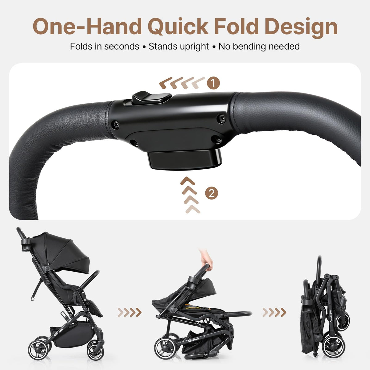 Lightweight Compact Travel Stroller X57075