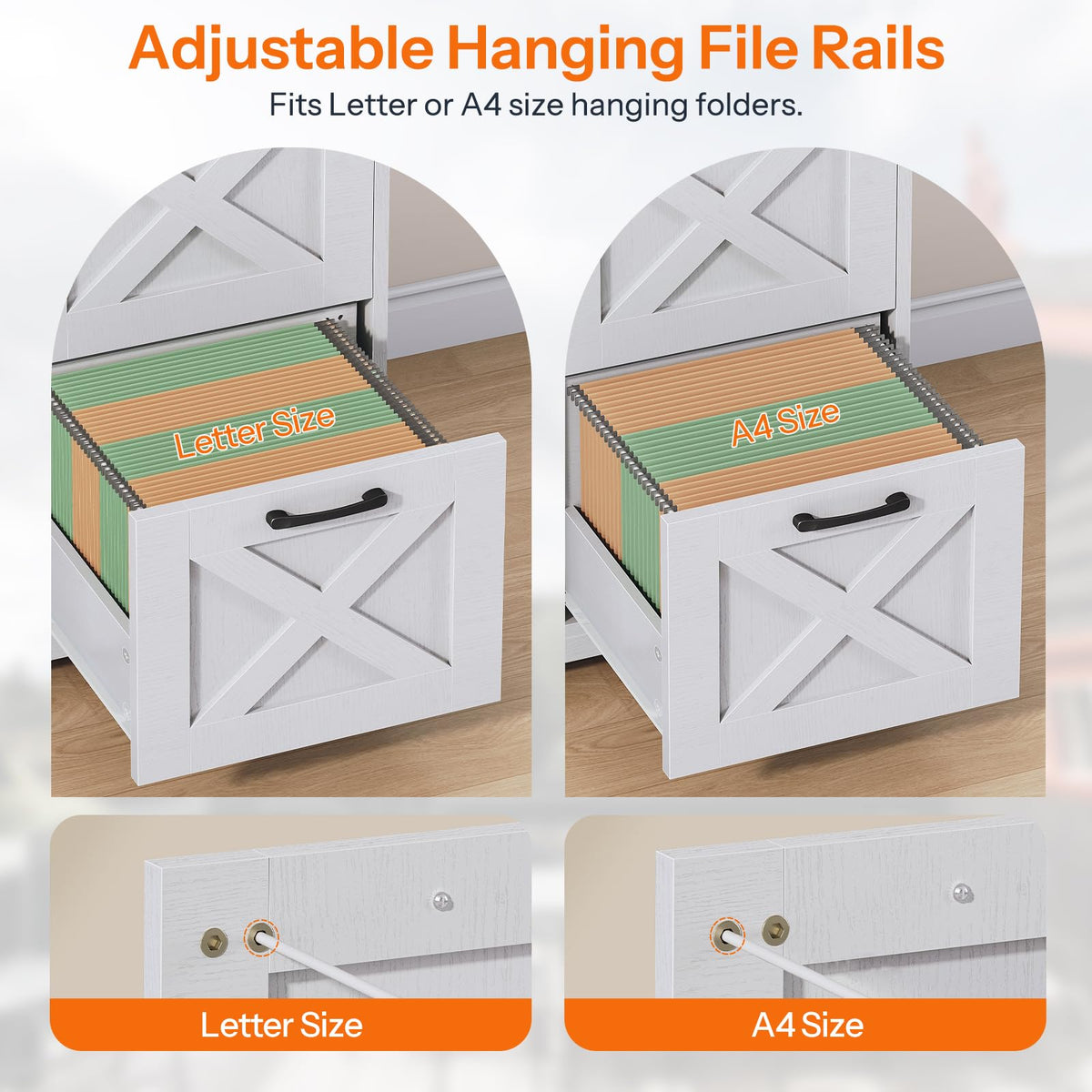 4 Drawer File Cabinet A248769