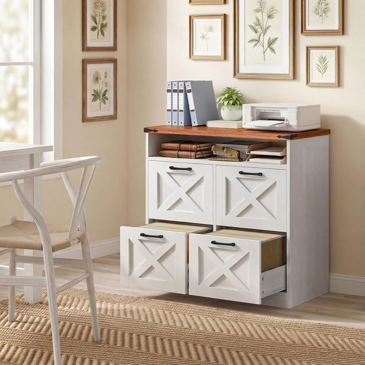 4 Drawer File Cabinet A248769