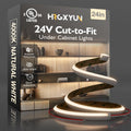 Hardwired LED Cabinet Light Strip, UL Listed, 24V, 2ft, 4000K Neutral White F81572