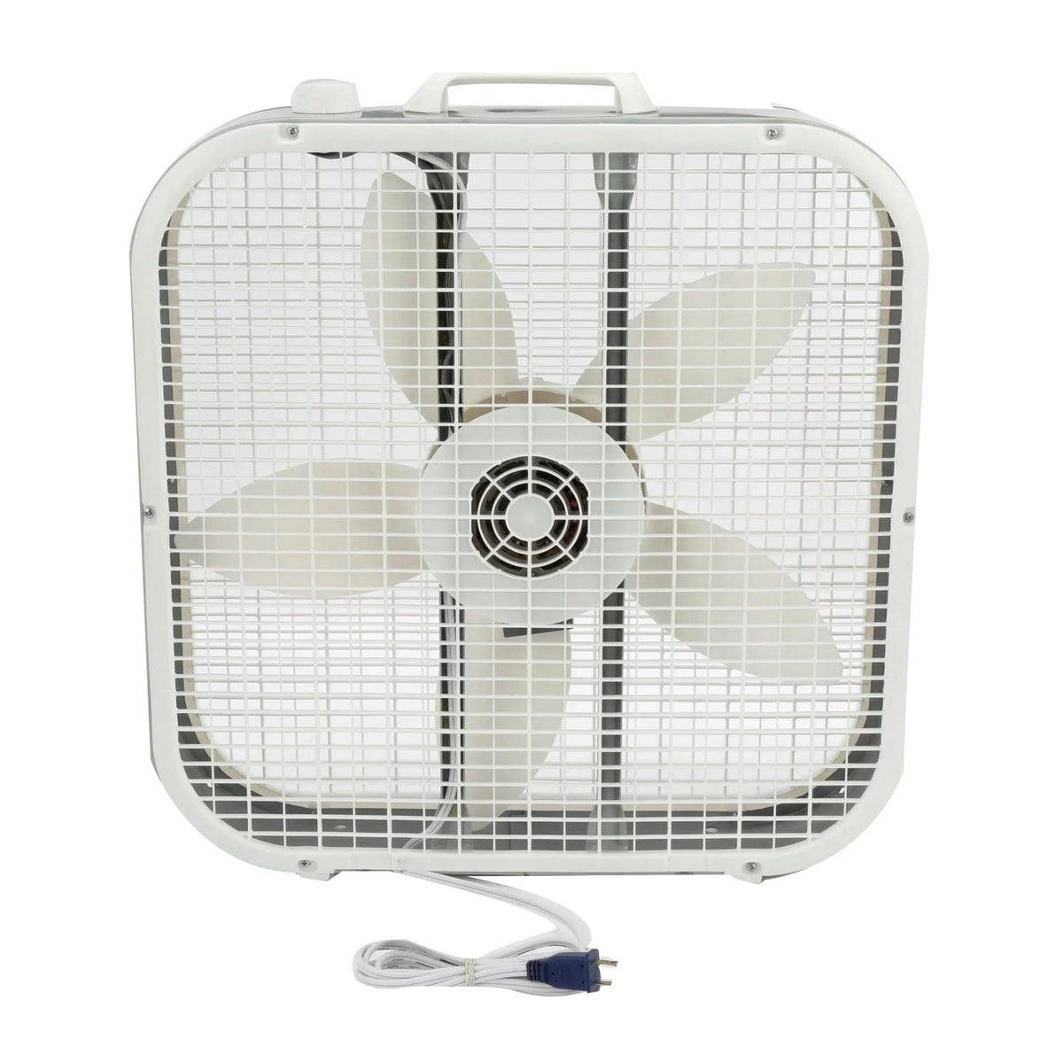 20" 3-Speed White Box Fan X876