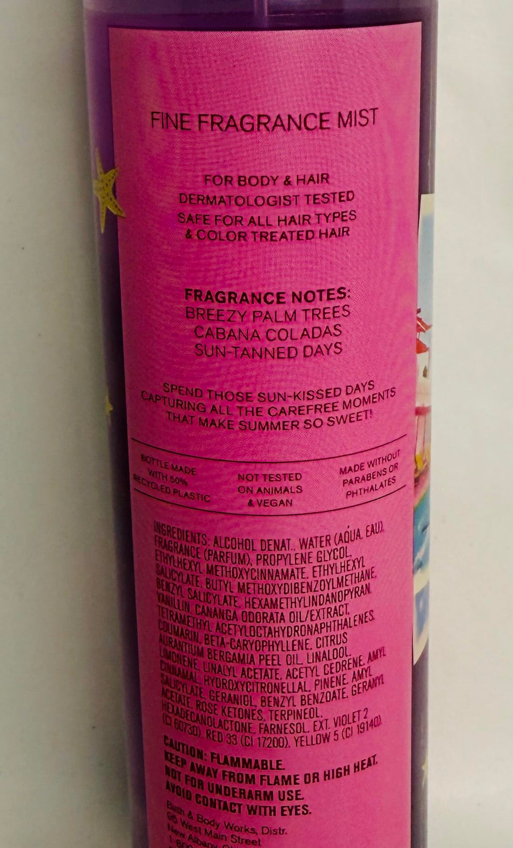 Fine Fragrance Mist V48849