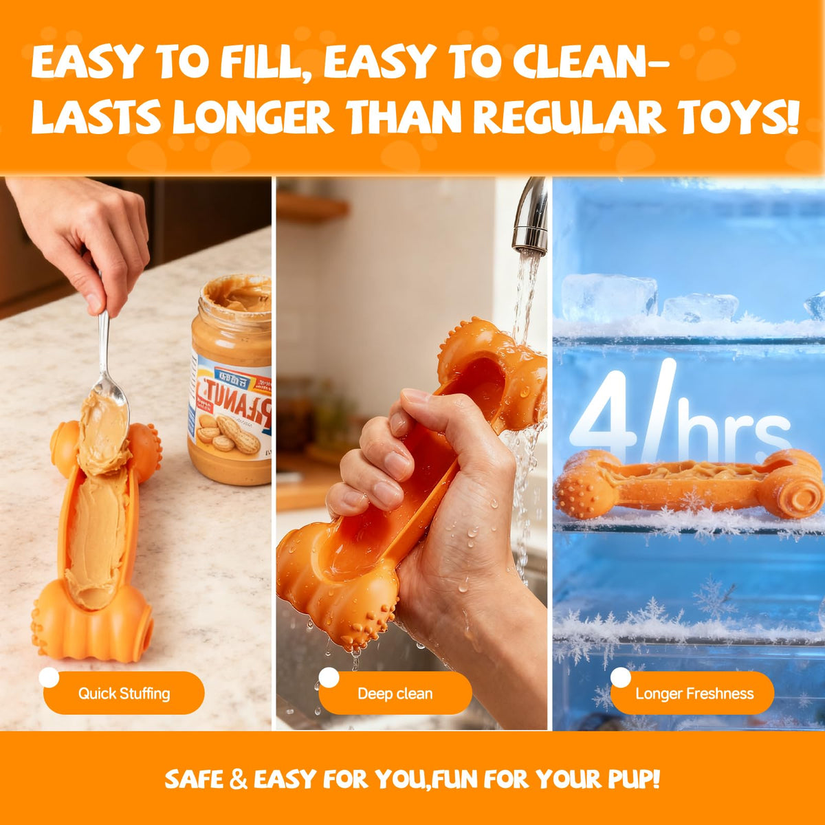 2-Pack Slow Feeder Chew Toy S5721