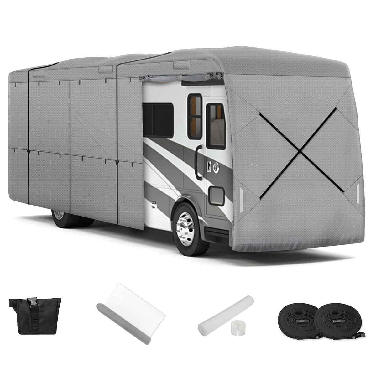 33-37ft 9 Layers Class A RV Cover D204