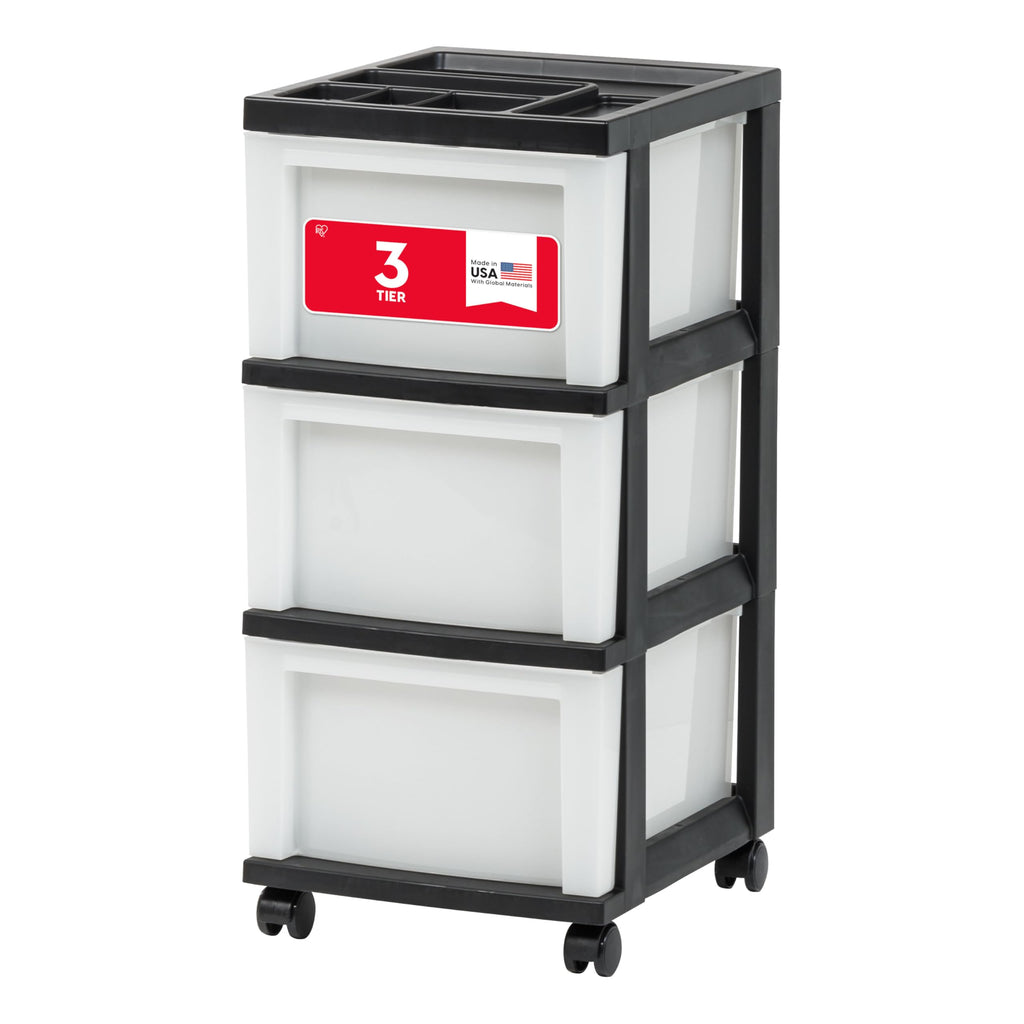3 Drawer Rolling Storage Cart S929484