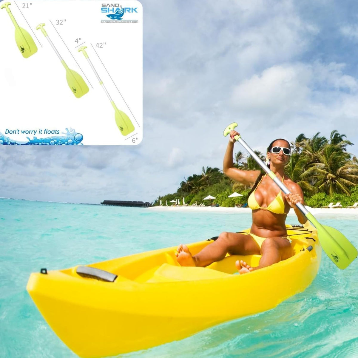 Telescoping Boat Paddle Aluminum Twist Lock C83757