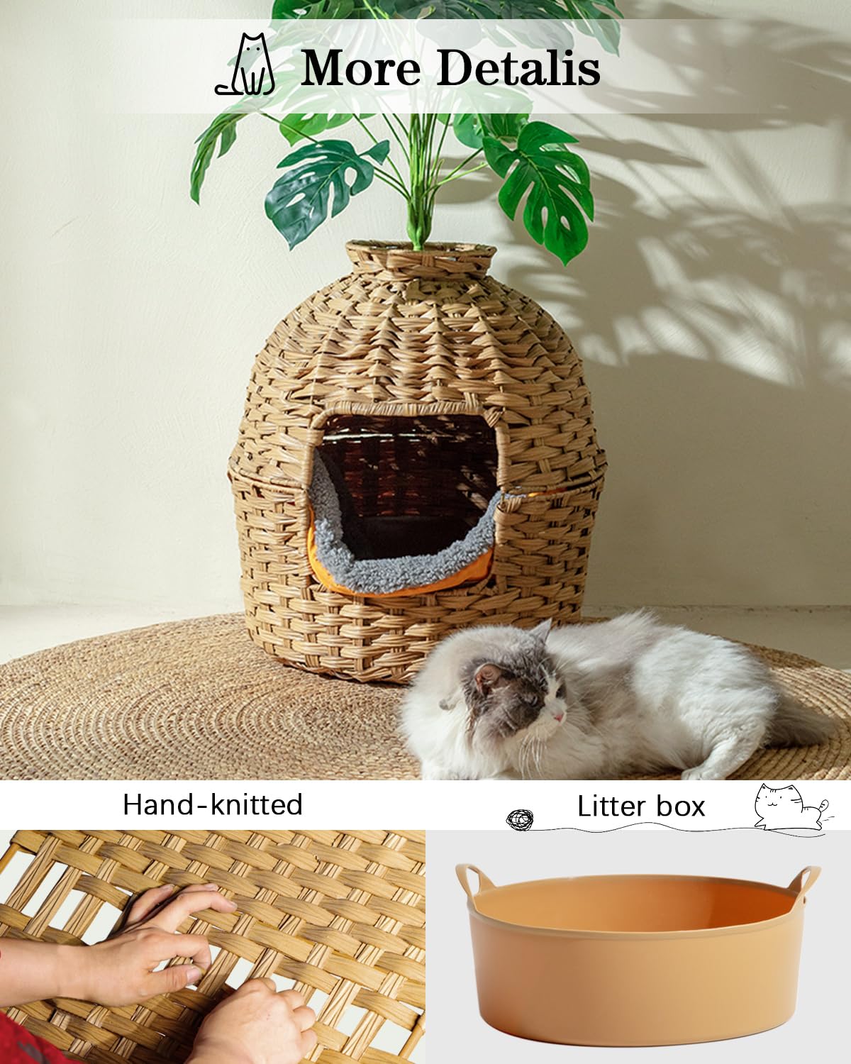 Cat Litter Box Enclosure A851501