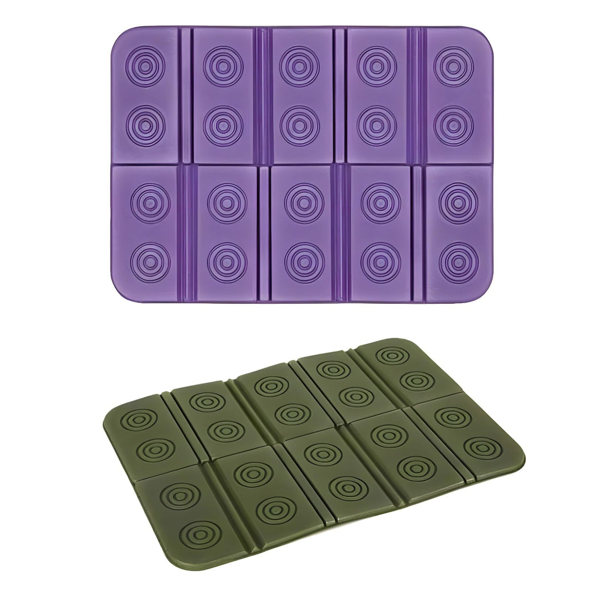 2 Pcs Waterproof Folding Foam Mats H2470