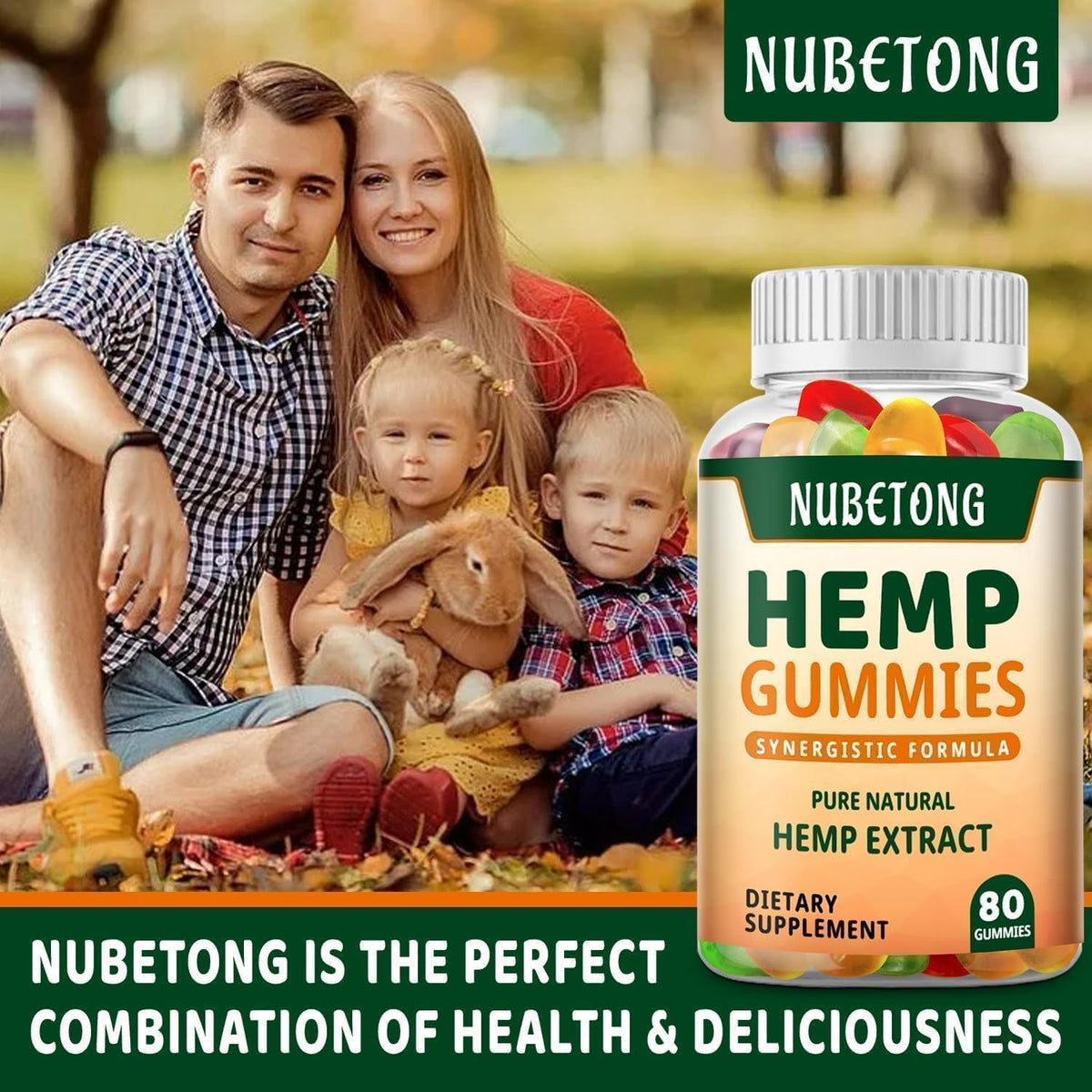 Organic Hemp Gummies Supplement X242