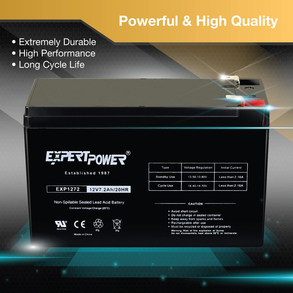 12V 7.2Ah SLA Battery with F2 Terminals A4904