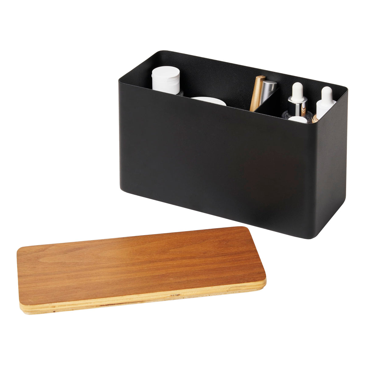 Countertop Organizer Metal Steel Wood R331368