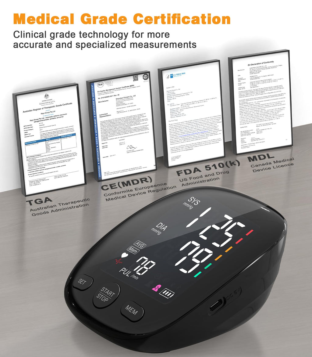 Upper Arm Blood Pressure Monitor with Dual User 240 Memory Sets R76519
