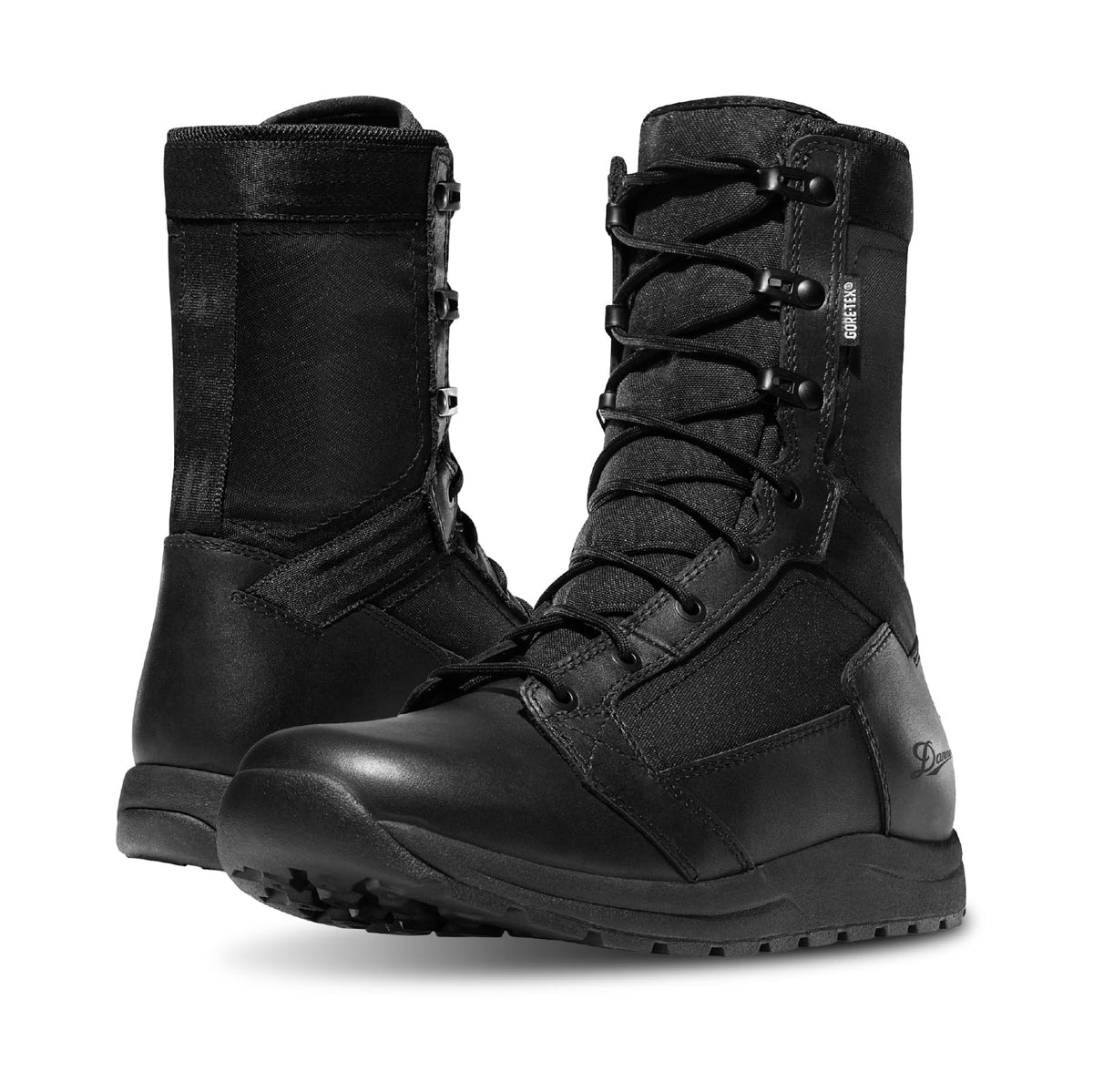 Black Waterproof Tactical Boots G4391