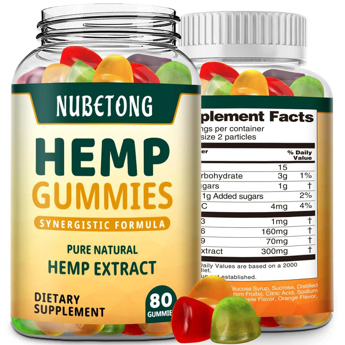 Organic Hemp Gummies Supplement X242