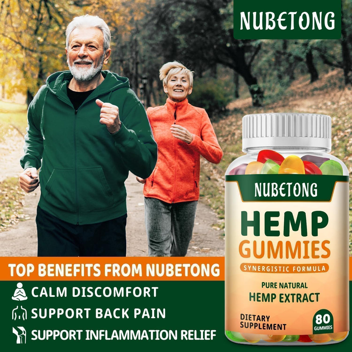 Organic Hemp Gummies Supplement X242