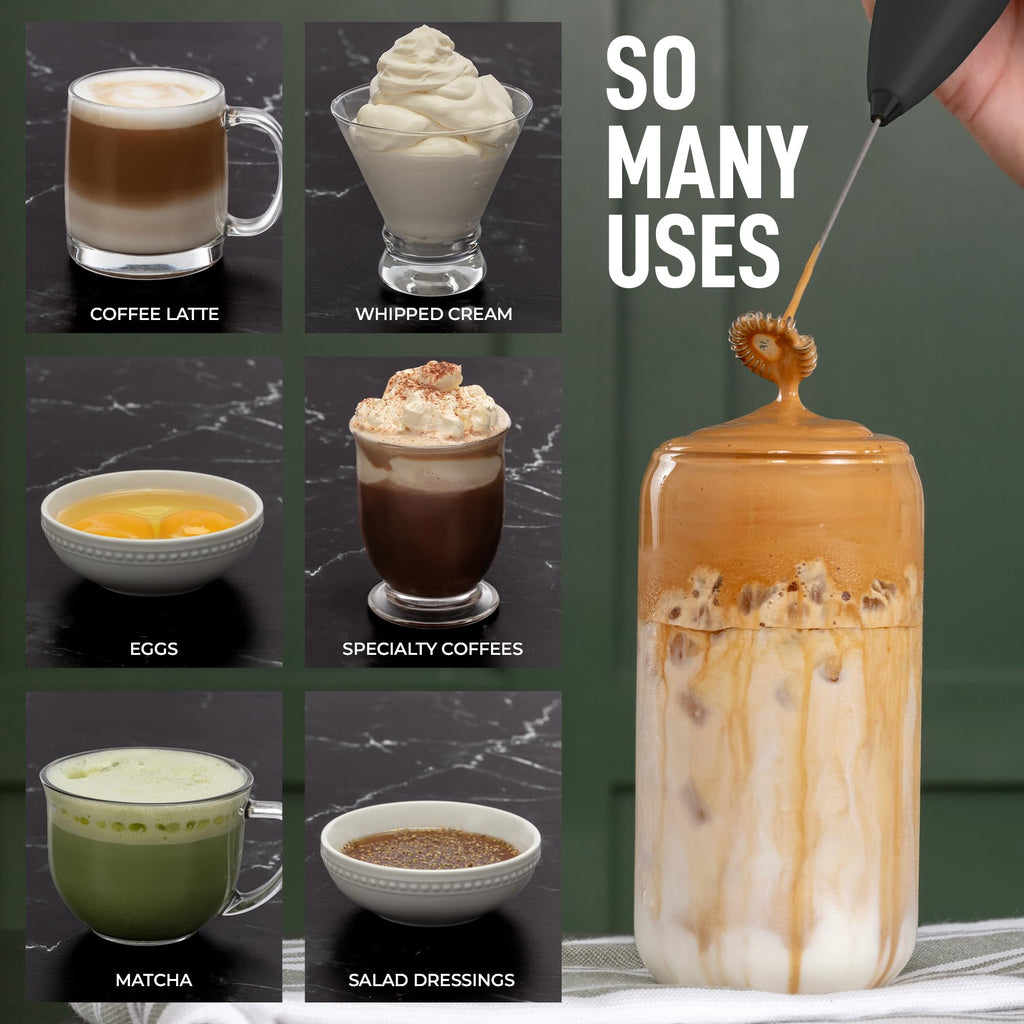 10 oz Temperature Control Smart Mug with Milk Frother I8080